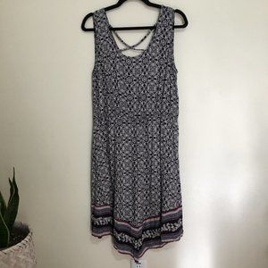 MAURICES strappy sleeveless boho dress AR14